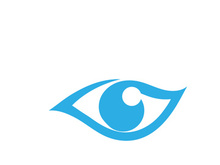 Eye vector logo design image template