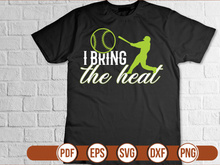 i bring the heat t shirt Design