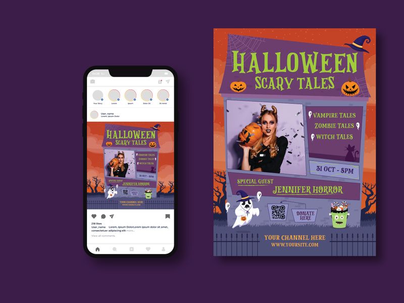 Halloween Tales Flyer