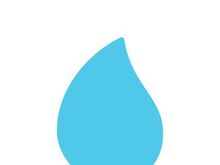 Waterdrop Logo Template vector