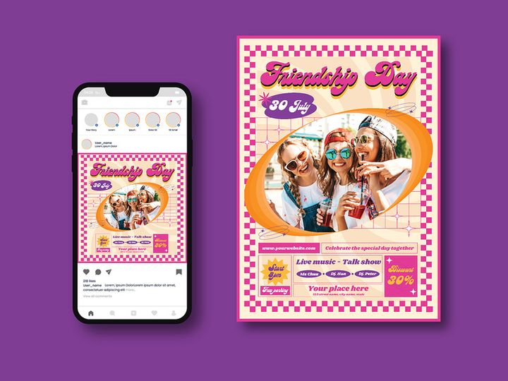 Friendship Day Flyer