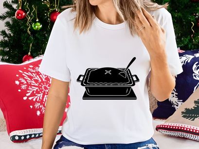 Casserole Dish with Spoon