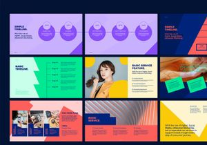BASIC-Keynote Media Kit Templates