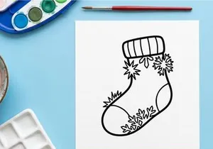 Holiday celebration with festive decorations