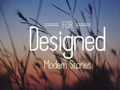Boyanda - Modern Organic Display Font