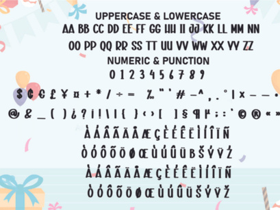Happy Birthday Font