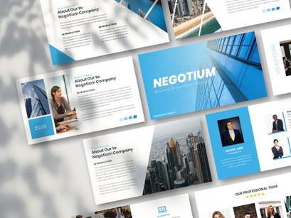 Negotium-Business Keynote Template