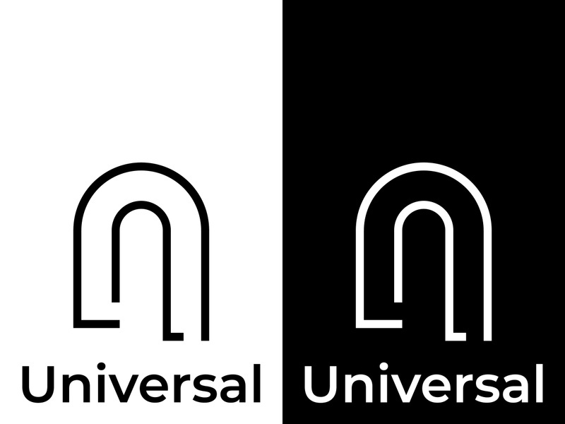 Abstract creative logo element is universal, can be used for business, brand, company, business card, property or building.