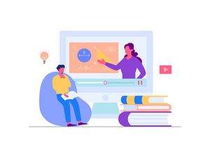 Online Education Illustration Vol 1