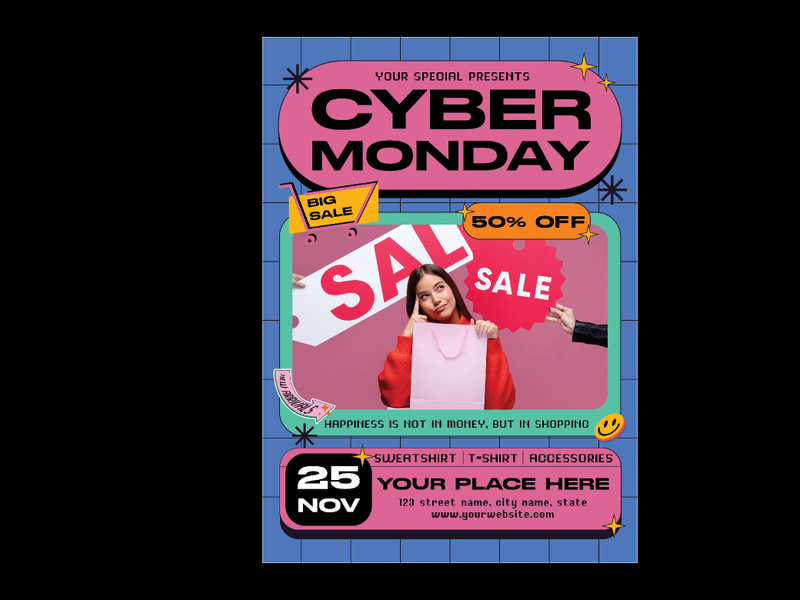 Cyber Monday Flyer