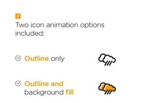16 Weather Animated Icons