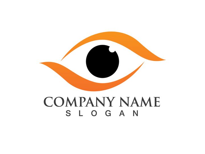 Eye Care vector logo design