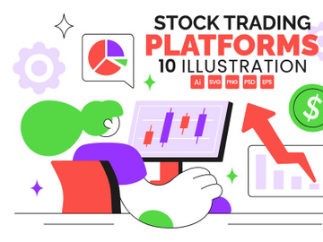 10 Stock Trading Platforms Illustration preview picture