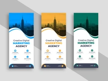 Digital Marketing Agency DL Flyer or Rack Card Ver-3
