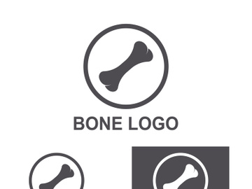 Bone logo design.logo for nursing, medical, orthopedic. preview picture