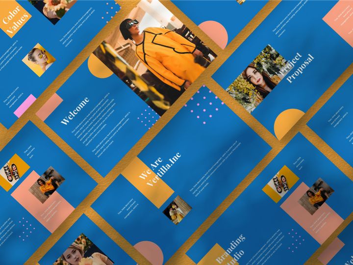 Pastel Brand Keynote Template