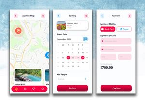 Global Travel Mobile App Ui
