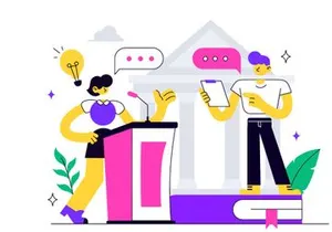 10 Rhetoric Vector Illustration