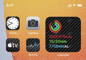iOS 14 Widgets UI for Figma
