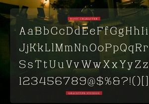 Redorus | Slab Serif Typeface