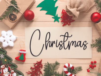 Background Signature Font