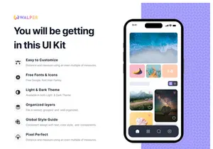 Walper - Wallpaper App UI Kit