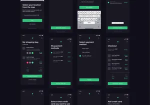 Hngry Food Delivery UI Kit