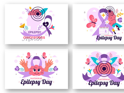 10 National Epilepsy Awareness Month Illustration