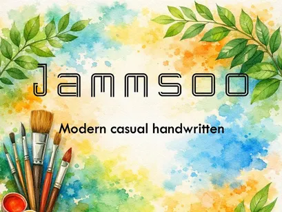 Jammsoo – Modern Casual Handwritten Font (TTF)