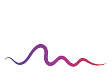 Sound waves vector illustration design template