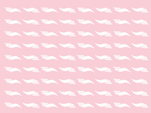 Seamless pattern hand care vector