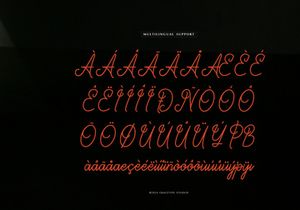 Stay Again | Monoline Script Font