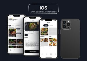 FoodRecipe - CookNice App iOS UI Kit