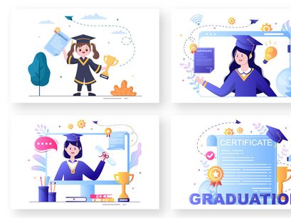 15 Certificate Document Illustration