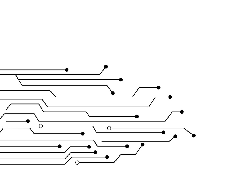 Circuit vector illustration