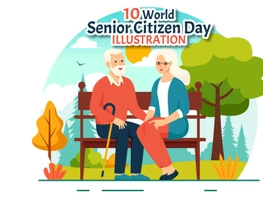 10 World Senior Citizen Day Illustration preview picture