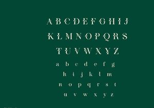 DD Vizar - An Experimental Typeface