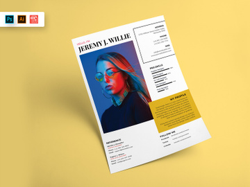Resume CV Template-80 preview picture