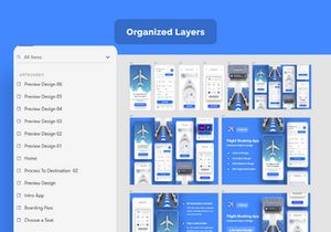 Flight Booking Ticket App Design