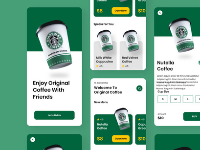 My Coffee - Coffee Shop Mobile App