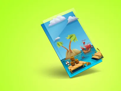 Perspective App Screen Mockup 01