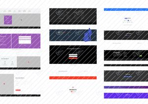 27 Widgets de Rodapé para Web UI Kit Ver-03