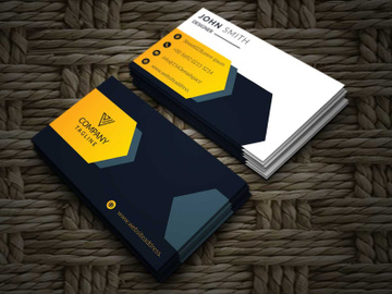 Unique Business Card Tamplate Design preview picture