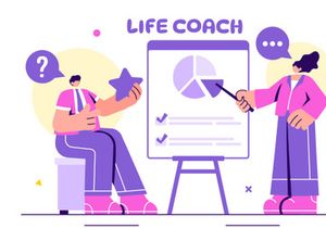 18 Life Coach Illustration