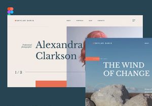 Web UI KIT | Personal Portfolio Site  |  Photo Portfolio Site