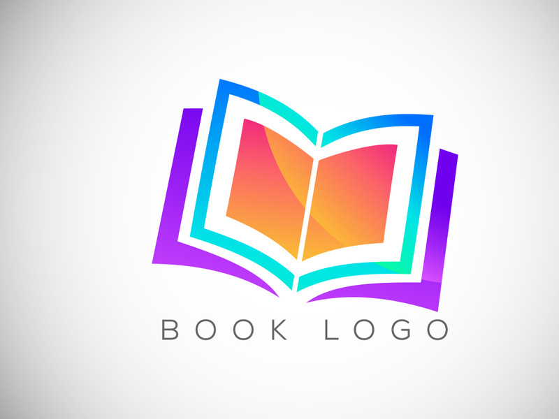 Creative Book Concept Logo Design Template, Education Logo