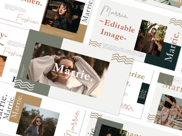 Marrie - PowerPoint Template preview picture