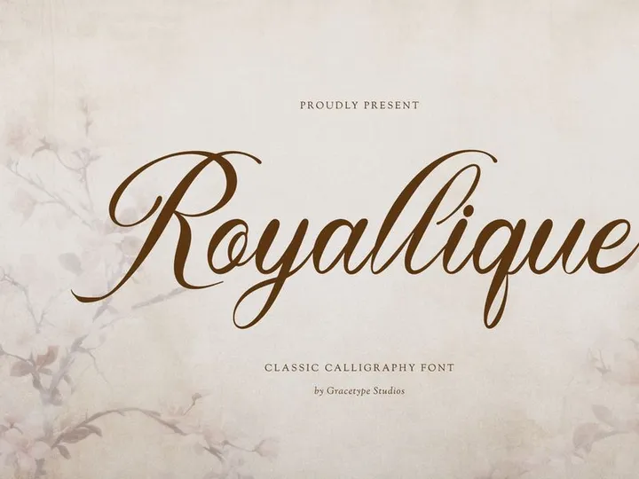 Royallique | Classic Calligraphy