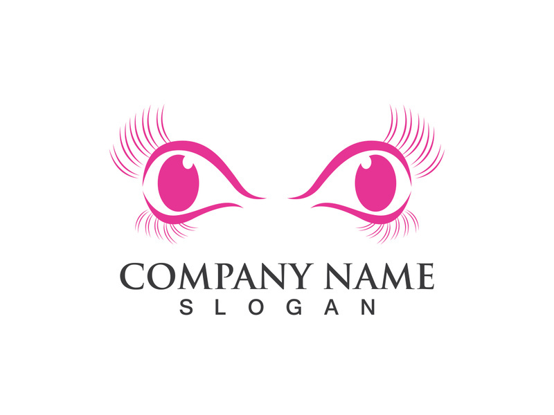 Eye Care vector logo design