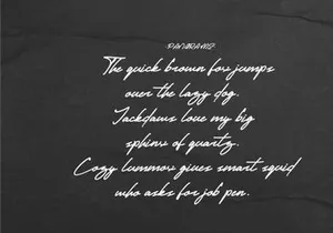 Roda Dua Script Font